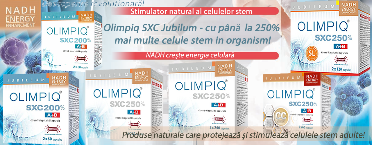Olimpiq Jubileum SXC  Stimulator celule stem natural Vita Crystal